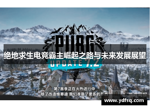 绝地求生电竞霸主崛起之路与未来发展展望